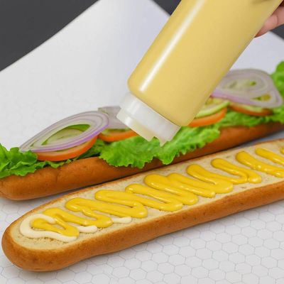 Kit 10 Bisnagas Invertidas 470ml Buffets Restaurantes Food Truck Lanchonetes