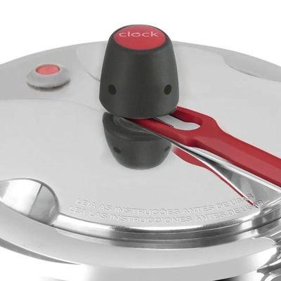 Panela De Pressão 4,5l Clock Original C-fechamento Interno