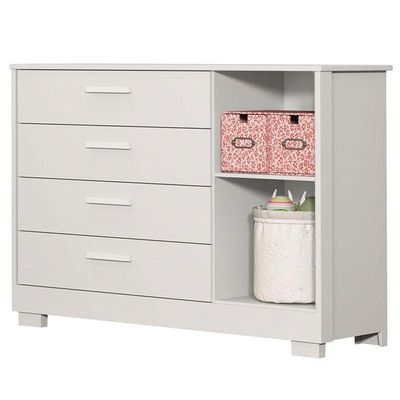 Cômoda Infantil Zaki Com Porta Branco Acetinado - Reller