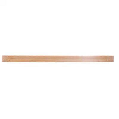 Tábua De Bambu Square 17x1cm Lyor Servir Petiscos Quadrada Com Cava Buffet