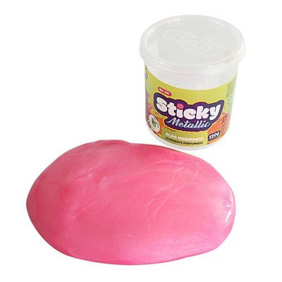 Pote De Slime Geleca Metallic - 130gr