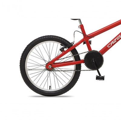 Bicicleta Cazelle Aro 20 Sem Marchas Freios V-brake Colli Vermelho