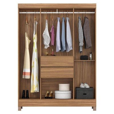 Guarda Roupa Solteiro Ecom 2 Amêndola - Demóbile