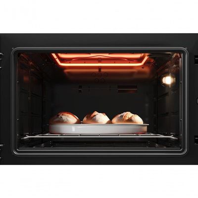 Forno De Bancada Mueller Com Grill Espelhado 50L MFB50K 220V