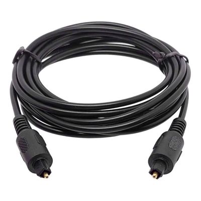 Cabo Audio Optico Digital Toslink 5 Metros Pdif 5.1 Home