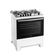 Fogão 5 Bocas Dako com Mesa Inox Supreme Tripla Chama Bivolt