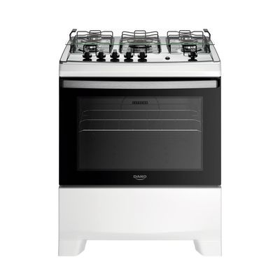Fogão 5 Bocas Dako com Mesa Inox Supreme Tripla Chama Bivolt