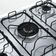 Fogão 5 Bocas Dako com Mesa Inox Supreme Tripla Chama Bivolt