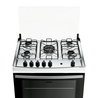 Fogão 5 Bocas Dako com Mesa Inox Supreme Tripla Chama Bivolt