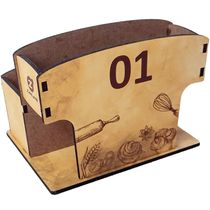 10 Porta Guardanapos e Sachês de Mesa Pães para Restaurantes Personalizados Zanline