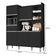 Kit De Cozinha Compacta 160cm Isabel Com 5 Portas Preto