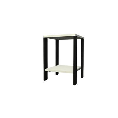 Mesa De Cabeceira Mesa De Apoio Mesa Auxiliar Mesa Lateral Preto Com Branco