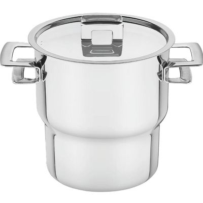 Cuscuzeira Inox Tramontina Brava Alças Tampa 14cm 2,1L Panela Cuscuz