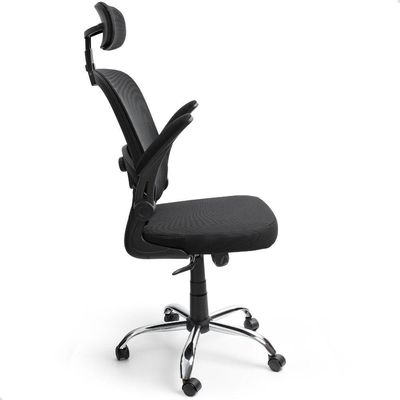 Cadeira De Escritorio Presidente Giratória Ergonômica Mesh