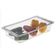 Travessa Hermética Retangular com Tampa 4,8L Transparente Frutas Legumes Verduras Crippa