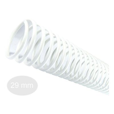 Espiral para Encadernação Branco 29mm 200 Folhas 35 und