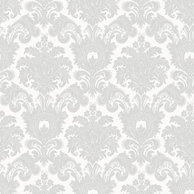 Papel de Parede Tradizioni Damask Cinza 33321