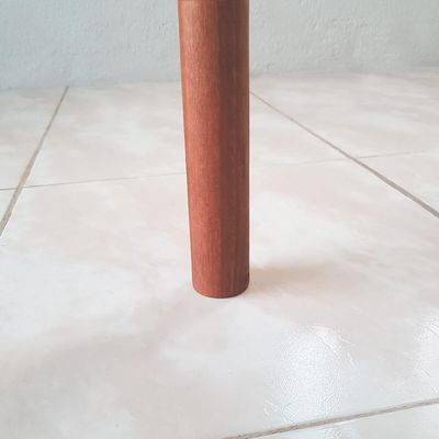 Kit 7 Pe Para Cama Box Casal Pés De Madeira 20cm Pé Palito Pés Para Móveis Mel