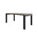 Mesa De Jantar Bronx U 180x90x77cm Brmj9180u Vermont Oak - Est.preta Vermont Oak/est.preta