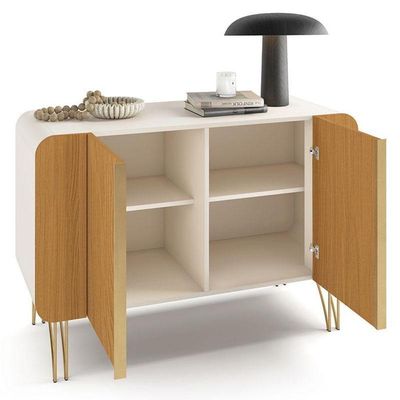 Buffet Benvenuto Off White Cinamomo - Hb Móveis