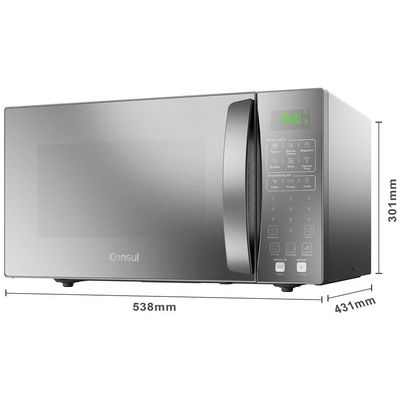 Forno de Micro-ondas Consul CMS46AR com Função Menu Fácil 32L Prata / 110V