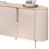 Kit Aparador Buffet Lia Com Cristaleira Tarsila Orgânico D05 Off White Freijó