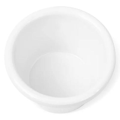 Ramekin de Melamina Profissional 50ml Branco Porta Molho 6cm Maionese Ketchup Mostarda Shoyu