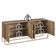 Buffet Aparador Organico 4 Portas 180 Cm 28075 Artesano Hanover Dourado