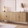 Buffet Aparador Organico 4 Portas 180 Cm 28075 Artesano Hanover Dourado