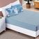 Jogo De Cama Lençol Bouti Estampado Casal Padrão 03 Peças - Azul Sereno