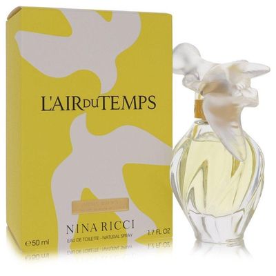 Perfume Feminino L'air Du Temps Nina Ricci 50 Ml Eau De Toilette With Bird Cap