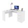 Mesa Para Escritório Com Mesa De Apoio E 3 Gavetas Branco