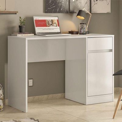 Escrivaninha Office Morada Branco – Demóbile