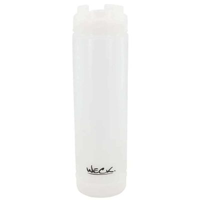 Kit 10 Bisnagas Invertida 710ml Molhos Weck Hamburgueria Restaurante Bar Profissional