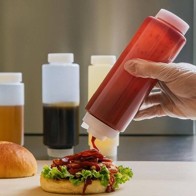 Kit 10 Bisnagas Invertida 710ml Molhos Weck Hamburgueria Restaurante Bar Profissional