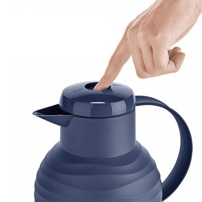 Garrafa térmica plástico Emsa Samba Wave 1 litro azul