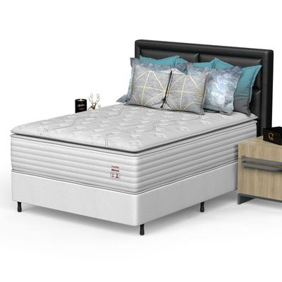Colchão Casal Mola Prodormir Hercules New Branco