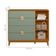 Cômoda Sapateira 4 Gavetas Tibagi Cinamomo Sálvia