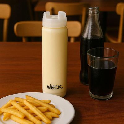 Kit 24 Bisnagas Invertidas 470ml Lanchonetes Food Truck Restaurantes Padarias Bar Café