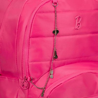 Mochila Escolar Feminina Barbie Rosa U / Rosa