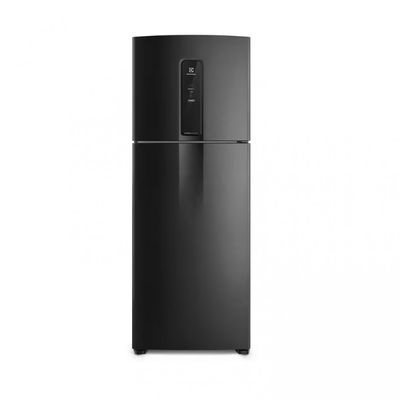 Geladeira Electrolux Frost Free Inverter 480L IT70B Efficient com AutoSense Duplex Black Inox Look Preto / Bivolt