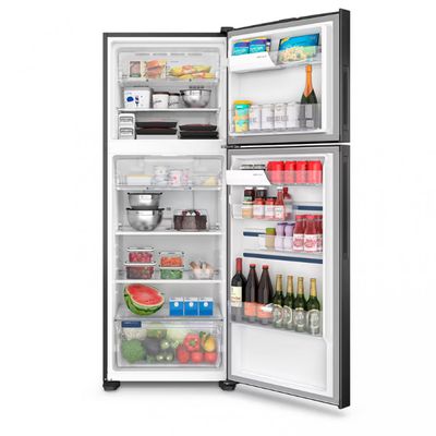 Geladeira Electrolux Frost Free Inverter 480L IT70B Efficient com AutoSense Duplex Black Inox Look Preto / Bivolt