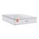 Cama Box Casal Queen Size MGA Itaflex Universal Colchão Inducol Montreal Branco