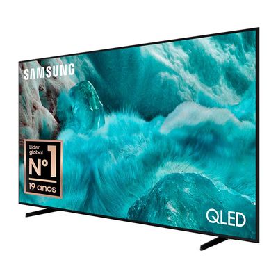 Smart TV QLED 75 4K Samsung QN75Q7FAAGXZD Preto