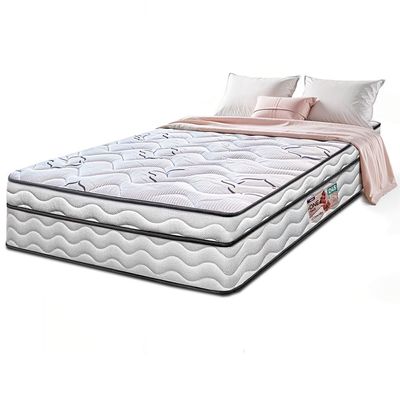 Colchão de Solteiro Cama InBox Moderne Ortopédico com Camada Especial de Espuma D45 25x88x188cm Cinza e Branco