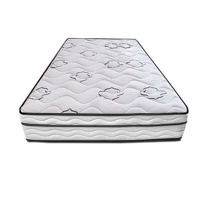 Colchão de Solteiro Cama InBox Moderne Ortopédico com Camada Especial de Espuma D45 25x88x188cm Cinza e Branco