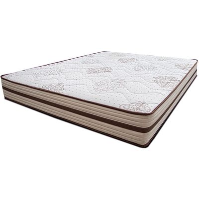 Colchão Queen Cama InBox Livity com Molas Ensacadas e Espuma D26 24x158x198cm Bege