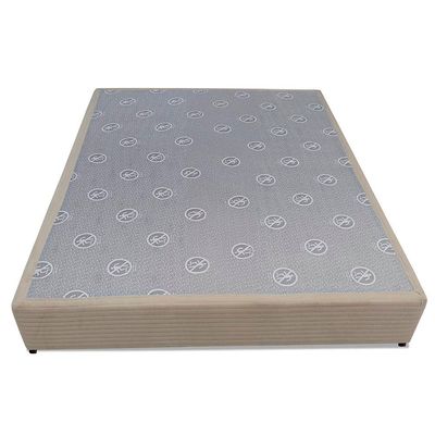 Base Box para Colchão Casal Cama inBox Livity 38x138x188cm Bege