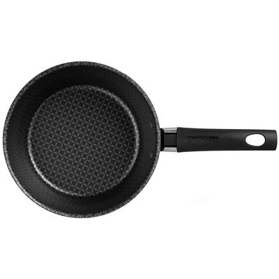 Panela Multiflon Essencial em Alumínio com Revestimento Interno Antiaderente e Tampa de Vidro com Saída de Vapor 18 cm n/a
