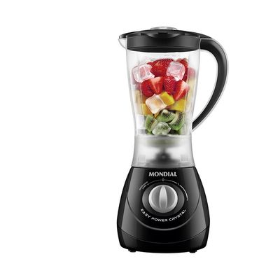 Liquidificador Mondial Easy Power L-550-B com 2 velocidades + Função Pulsar 550W Preto / 110V